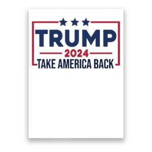 Cool Trump Take America Back 2024 Poster