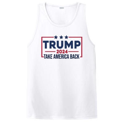 Cool Trump Take America Back 2024 PosiCharge Competitor Tank