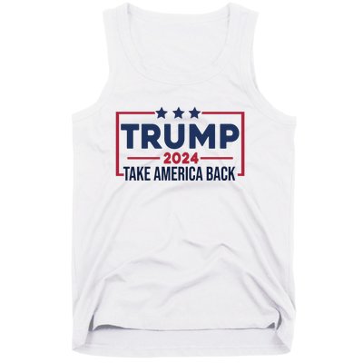 Cool Trump Take America Back 2024 Tank Top