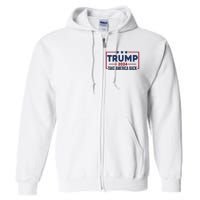 Cool Trump Take America Back 2024 Full Zip Hoodie