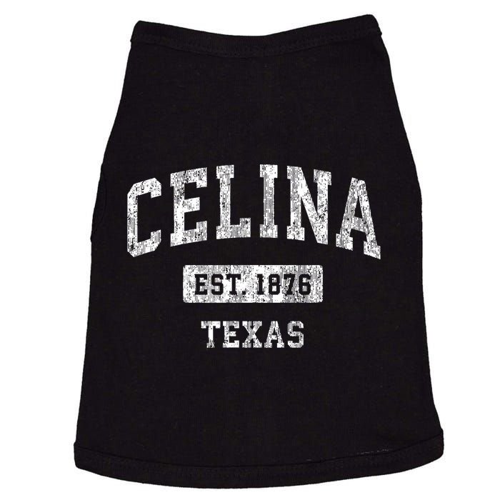 Celina Texas Tx Vintage Sports Established Doggie Tank