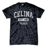 Celina Texas Tx Vintage Sports Established Tie-Dye T-Shirt