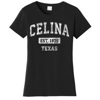 Celina Texas Tx Vintage Sports Established Women's T-Shirt