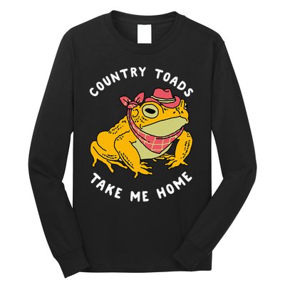 Country Toads Take Me Home Apparel Long Sleeve Shirt