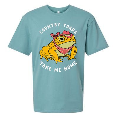 Country Toads Take Me Home Apparel Sueded Cloud Jersey T-Shirt