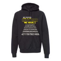 Come To The Math Side We Have Pi Math Gift Pi Day Teacher Premium Hoodie