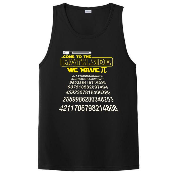 Come To The Math Side We Have Pi Math Gift Pi Day Teacher PosiCharge Competitor Tank