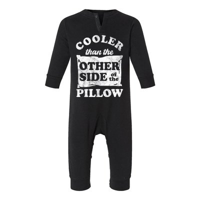 Cooler Than The Other Side Of The Pillow Infant Fleece One Piece