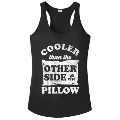 Cooler Than The Other Side Of The Pillow Ladies PosiCharge Competitor Racerback Tank
