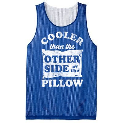 Cooler Than The Other Side Of The Pillow Mesh Reversible Basketball Jersey Tank