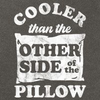Cooler Than The Other Side Of The Pillow Cotton Canvas Backpack