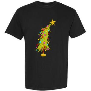 Christmas Tree Trendy Christmas Tree Garment-Dyed Heavyweight T-Shirt