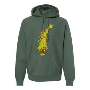 Christmas Tree Trendy Christmas Tree Premium Hoodie