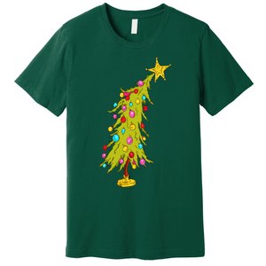 Christmas Tree Trendy Christmas Tree Premium T-Shirt