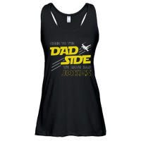 Come To The Dad Side We Have Bad Jokes Dad Ladies Essential Flowy Tank