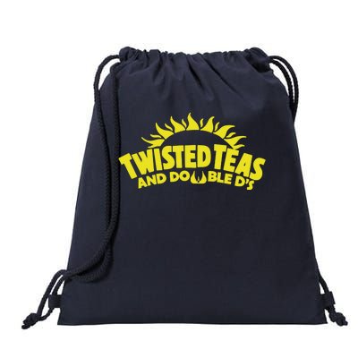 Cool Twisted Teas And Double DS Front And Back Drawstring Bag