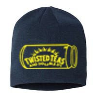 Cool Twisted Teas And Double DS Front And Back Sustainable Beanie