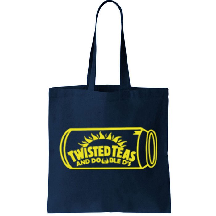 Cool Twisted Teas And Double DS Front And Back Tote Bag