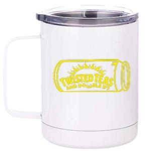 Cool Twisted Teas And Double DS Front And Back 12 oz Stainless Steel Tumbler Cup