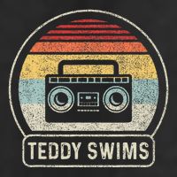 Cassette Tape T.E.D.D.Y Swims 90s Music 7 Panel Mesh Trucker Snapback Hat