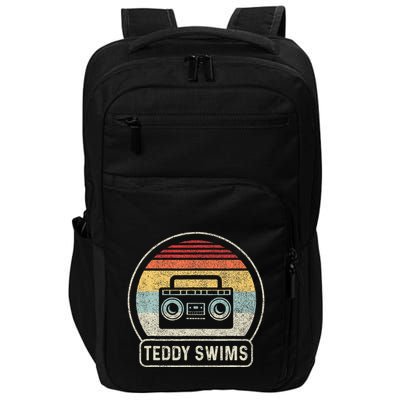 Cassette Tape T.E.D.D.Y Swims 90s Music Impact Tech Backpack