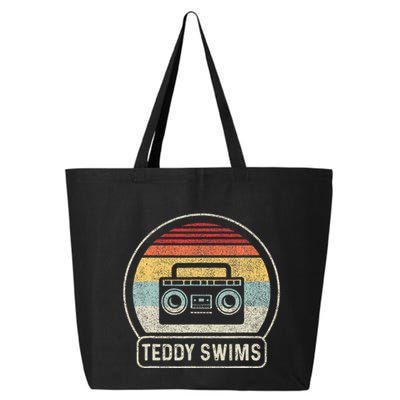 Cassette Tape T.E.D.D.Y Swims 90s Music 25L Jumbo Tote