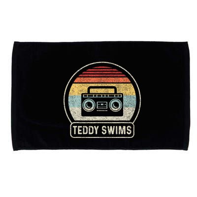 Cassette Tape T.E.D.D.Y Swims 90s Music Microfiber Hand Towel