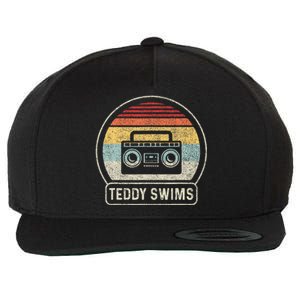 Cassette Tape T.E.D.D.Y Swims 90s Music Wool Snapback Cap