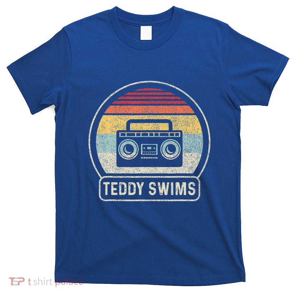 Cassette Tape T.E.D.D.Y Swims 90s Music T-Shirt