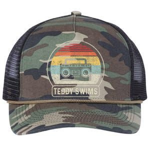 Cassette Tape T.E.D.D.Y Swims 90s Music Retro Rope Trucker Hat Cap