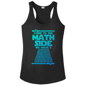 Come To The Math Side We Have Pi Gift 3 14 Day Math Geek Gift Ladies PosiCharge Competitor Racerback Tank