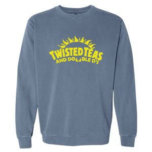 Cool Twisted Teas And Double Ds Garment-Dyed Sweatshirt