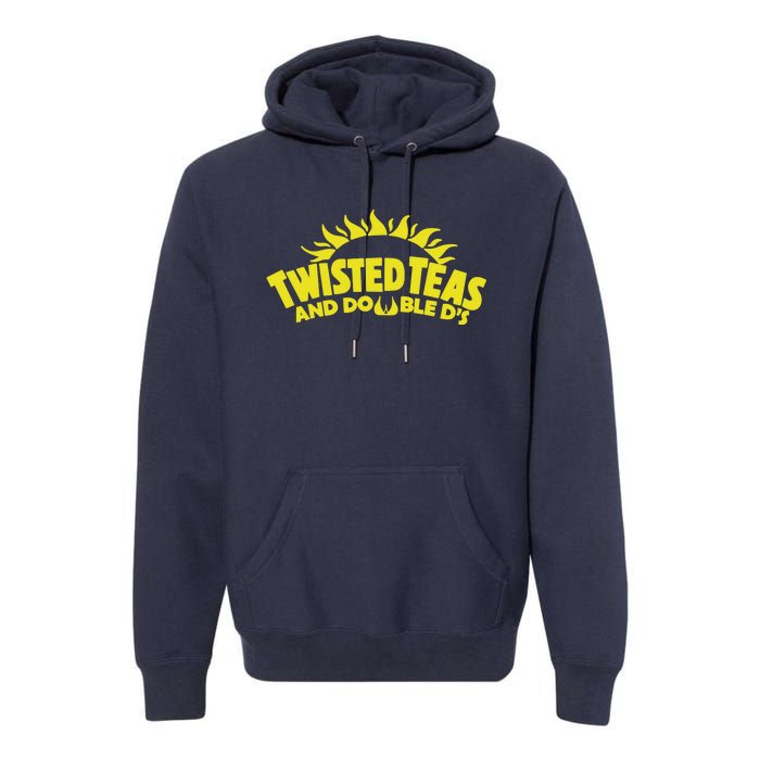 Cool Twisted Teas And Double Ds Premium Hoodie