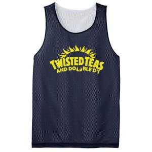 Cool Twisted Teas And Double Ds Mesh Reversible Basketball Jersey Tank