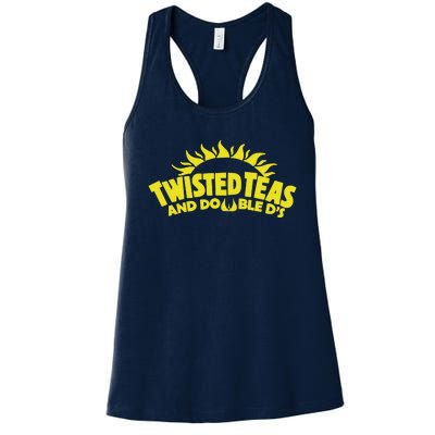 Cool Twisted Teas And Double Ds Women's Racerback Tank