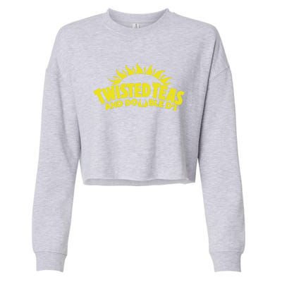 Cool Twisted Teas And Double Ds Cropped Pullover Crew