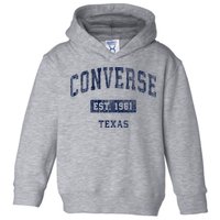C.O.N.V.E.R.S.E Texas Tx Vintage Toddler Hoodie