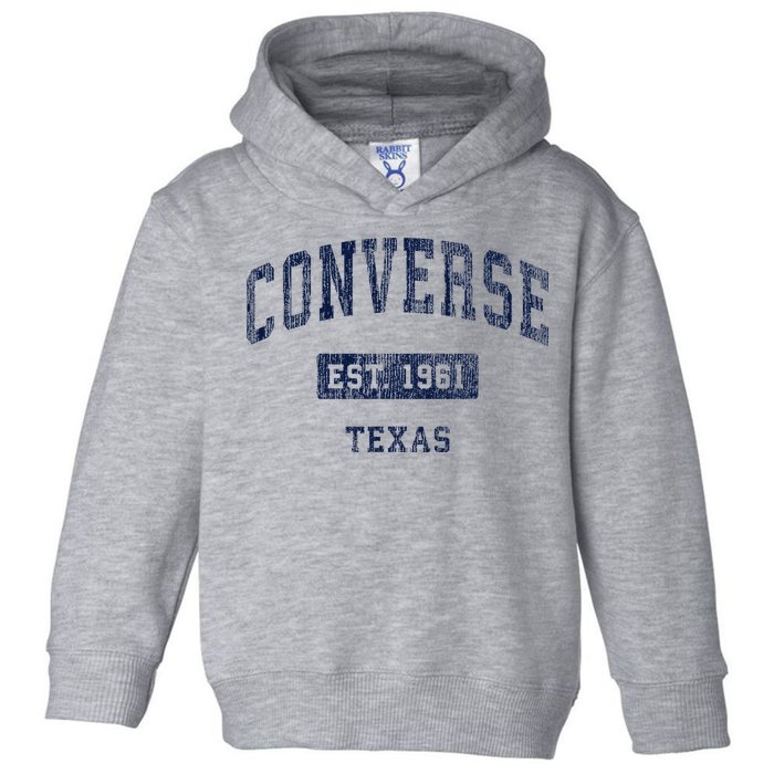C.O.N.V.E.R.S.E Texas Tx Vintage Toddler Hoodie