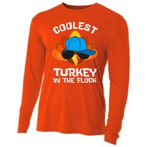 Coolest Turkey  Thanksgiving  Turkey Cooling Performance Long Sleeve Crew