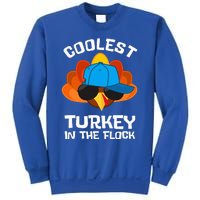 Coolest Turkey  Thanksgiving  Turkey Sweatshirt