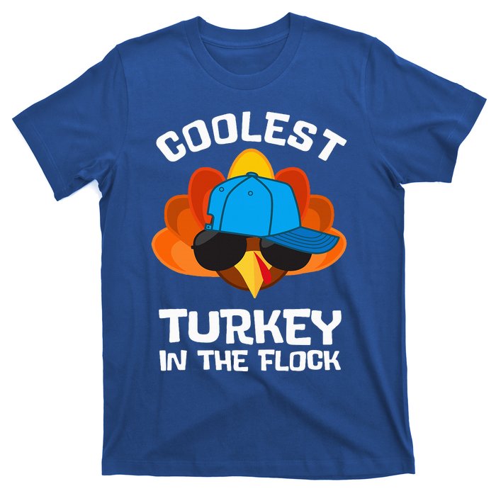 Coolest Turkey  Thanksgiving  Turkey T-Shirt