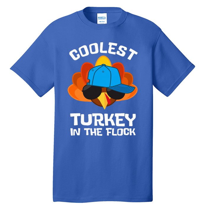 Coolest Turkey  Thanksgiving  Turkey Tall T-Shirt