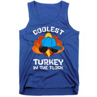 Coolest Turkey  Thanksgiving  Turkey Tank Top