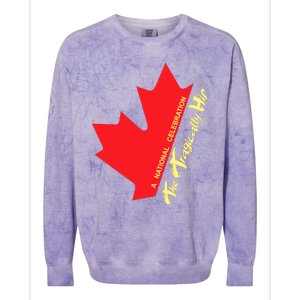 Canada The Tragically Hip A National Celebration Colorblast Crewneck Sweatshirt