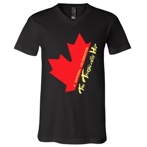 Canada The Tragically Hip A National Celebration V-Neck T-Shirt