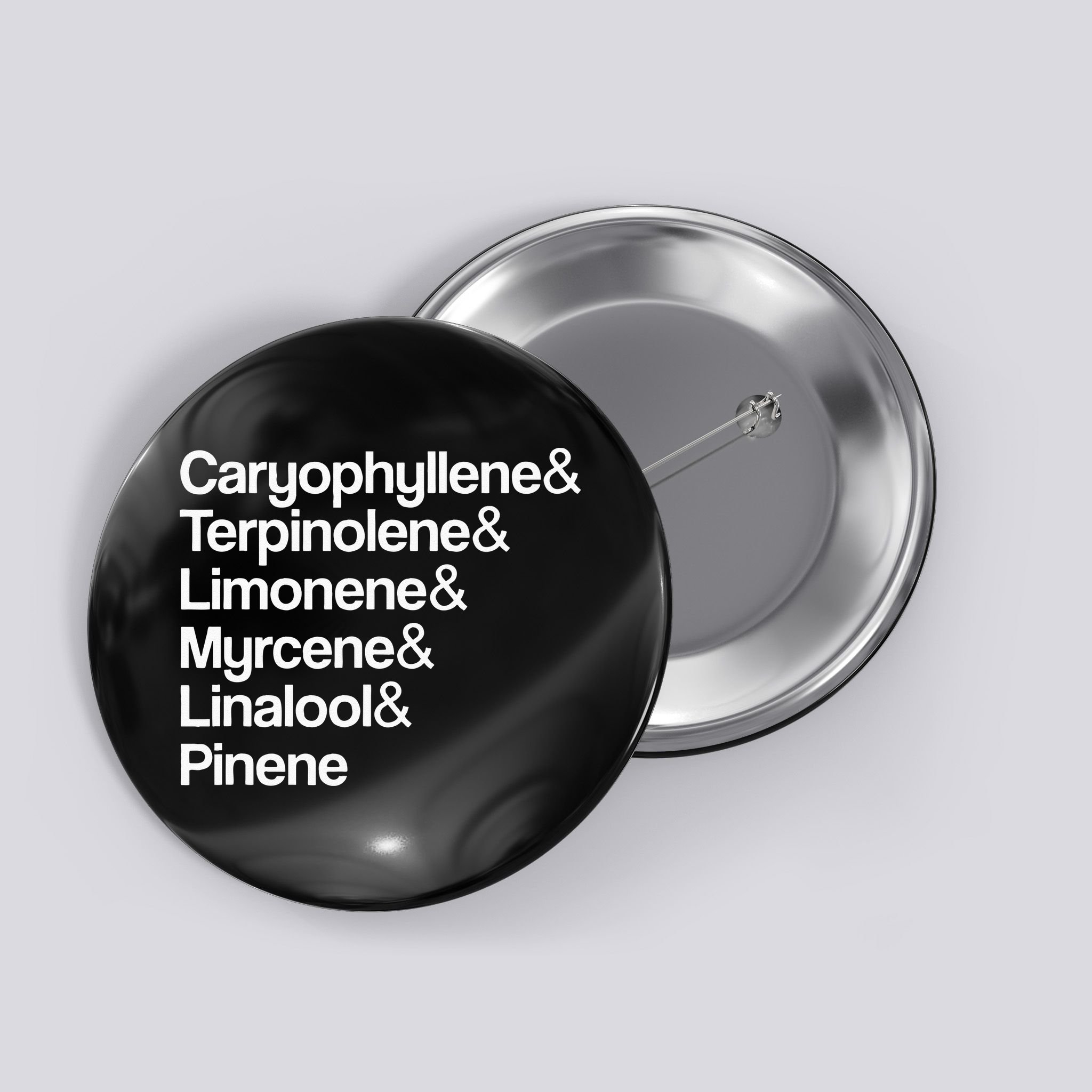 Cannabis Terpenes Terps List Marijuana Smoker Toker 420 Weed Button