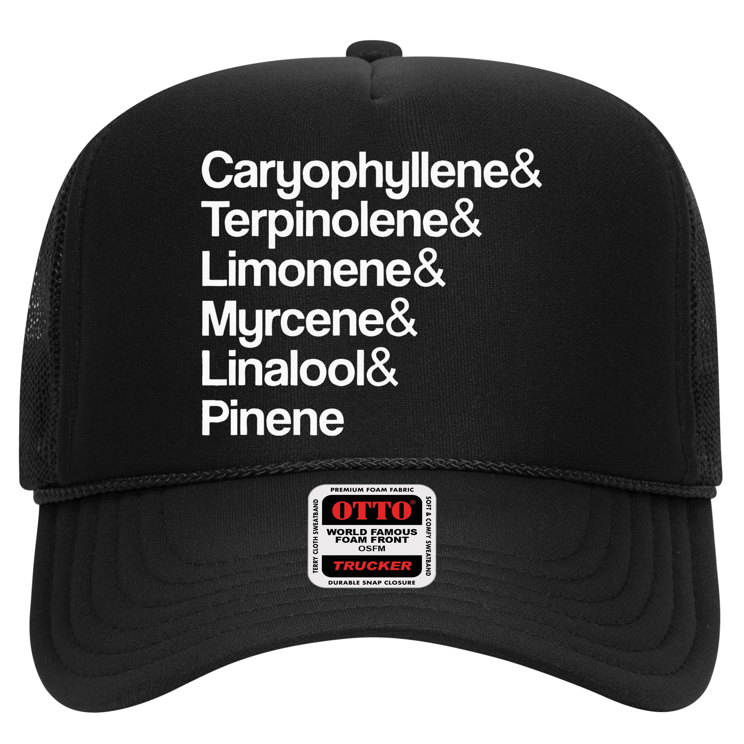Cannabis Terpenes Terps List Marijuana Smoker Toker 420 Weed Hat