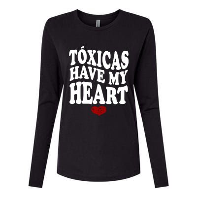 Chicos Toxicos TóXicas Have My Heart Womens Cotton Relaxed Long Sleeve T-Shirt