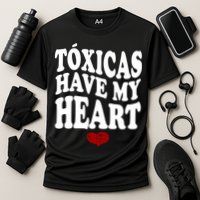 Chicos Toxicos TóXicas Have My Heart Cooling Performance Crew T-Shirt