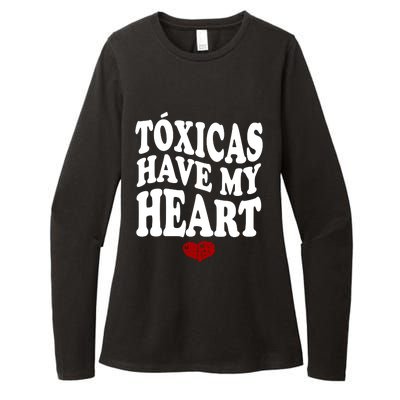 Chicos Toxicos TóXicas Have My Heart Womens CVC Long Sleeve Shirt